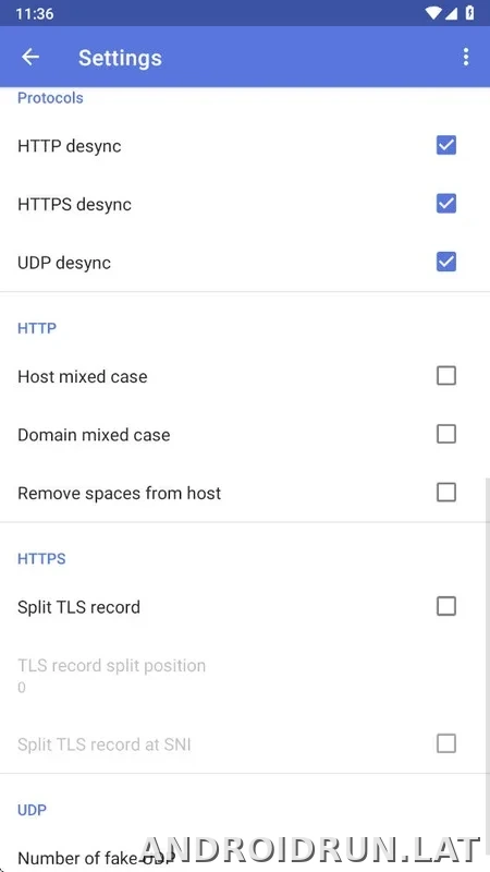 ByeByeDPI скриншот 5
