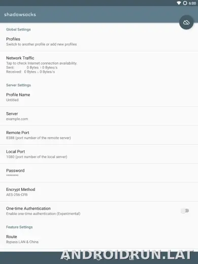 Shadowsocks скриншот 5